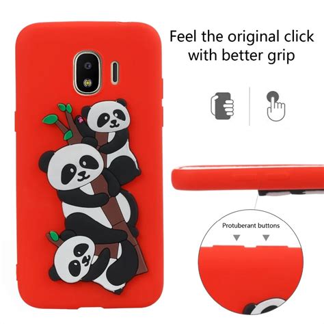Samsung Galaxy J2 Pro 2018 Case Clear Cartoon  .